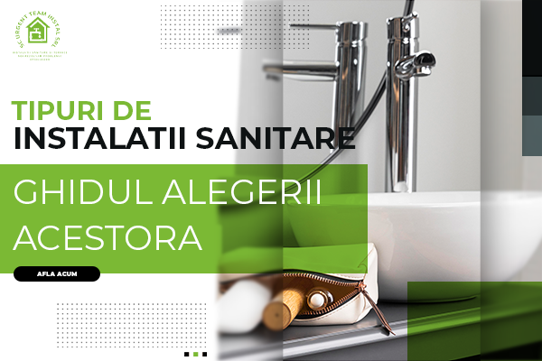Tipuri de instalatii sanitare